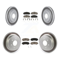 Transit Auto KGC-101045 Disc Brake Kit for 2017-2023 Nissan TITAN - Front and Rear