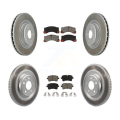 Transit Auto KGC-101046 Disc Brake Kit for 2017 Porsche Macan - Front and Rear
