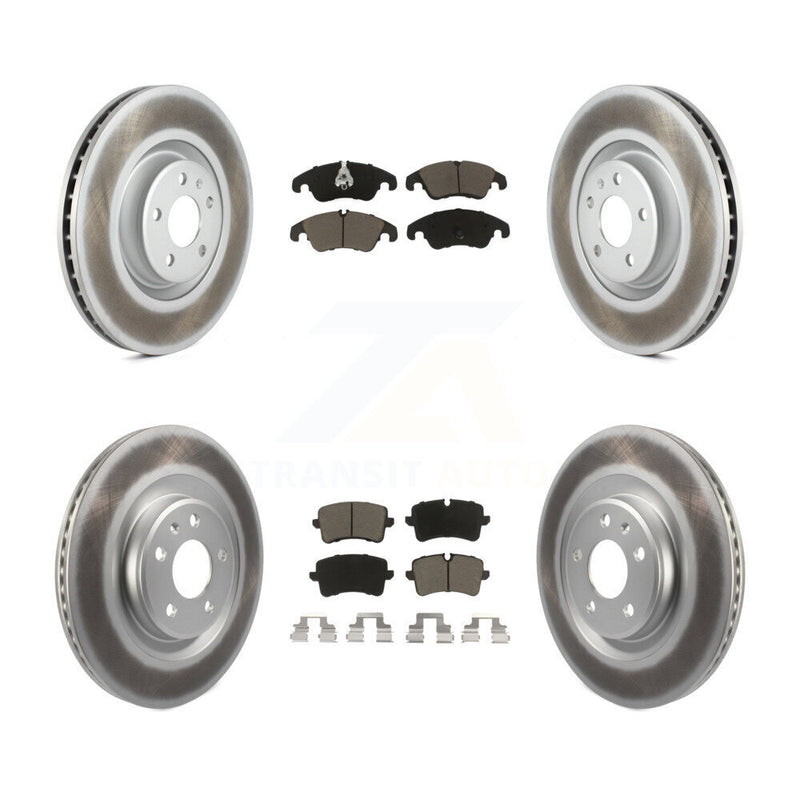 Transit Auto KGC-101047 Disc Brake Kit for 2014 Audi A6 - Front and Rear