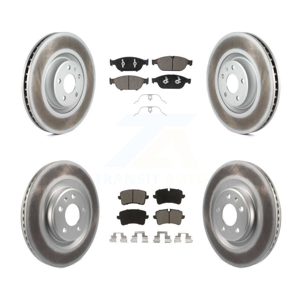 Transit Auto KGC-101048 Disc Brake Kit for 2014-2016 Audi A6 Quattro, Audi A7 Quattro - Front and Rear