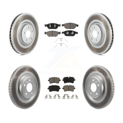 Transit Auto KGC-101048 Disc Brake Kit for 2014-2016 Audi A6 Quattro, Audi A7 Quattro - Front and Rear