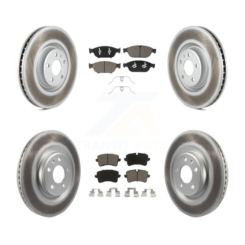 Transit Auto KGC-101048 Disc Brake Kit for 2014-2016 Audi A6 Quattro, Audi A7 Quattro - Front and Rear