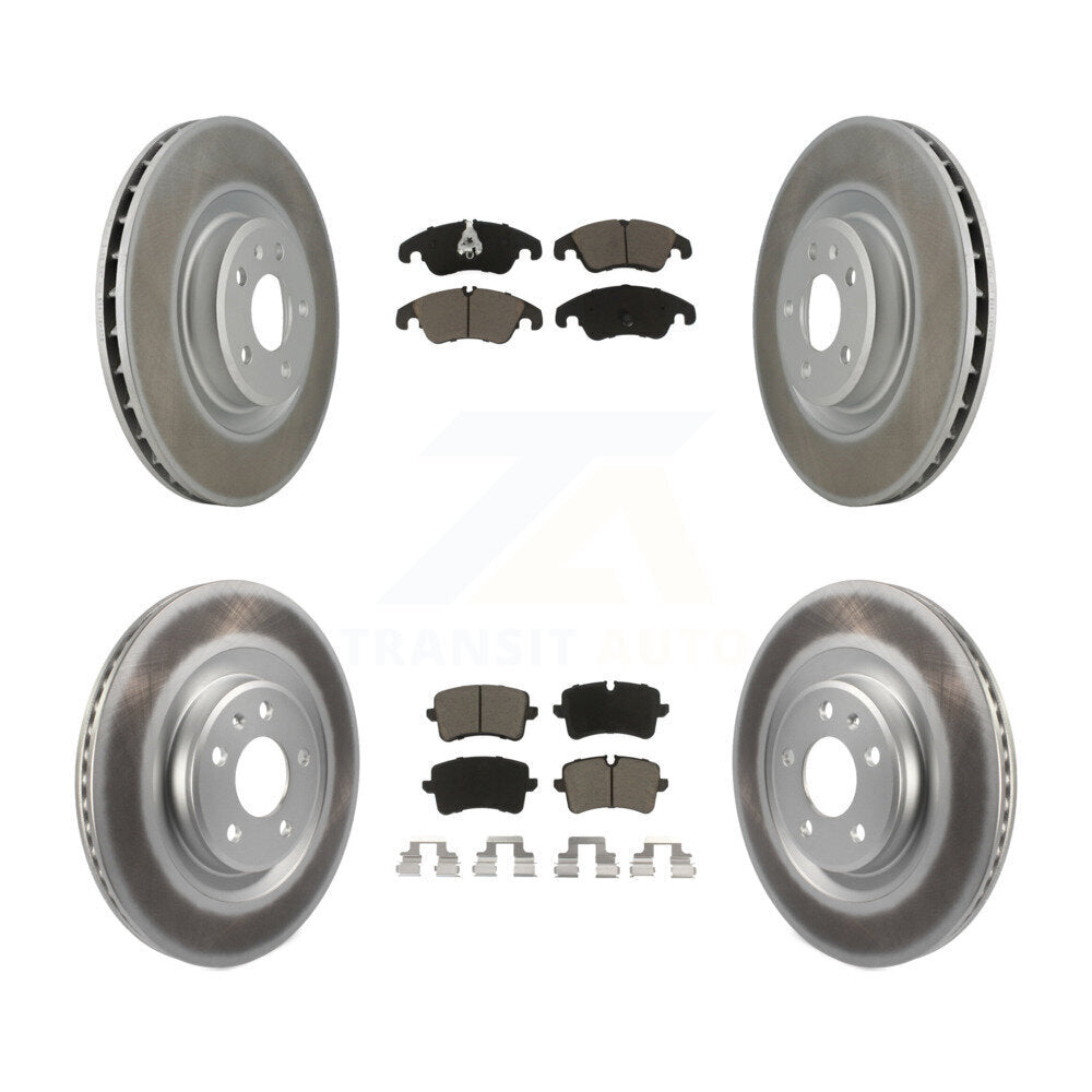 Transit Auto KGC-101049 Disc Brake Kit for 2014-2015 Audi A6, Audi A6 Quattro, Audi A7 Quattro - Front and Rear