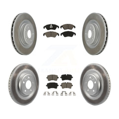 Transit Auto KGC-101049 Disc Brake Kit for 2014-2015 Audi A6, Audi A6 Quattro, Audi A7 Quattro - Front and Rear