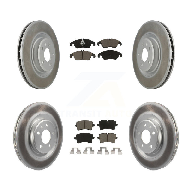Transit Auto KGC-101049 Disc Brake Kit for 2014-2015 Audi A6, Audi A6 Quattro, Audi A7 Quattro - Front and Rear