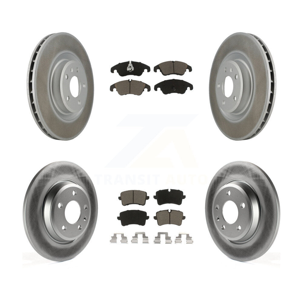 Transit Auto KGC-101050 Disc Brake Kit for 2013 Audi A6 - Front and Rear