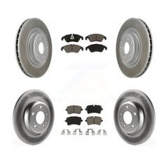 Transit Auto KGC-101050 Disc Brake Kit for 2013 Audi A6 - Front and Rear