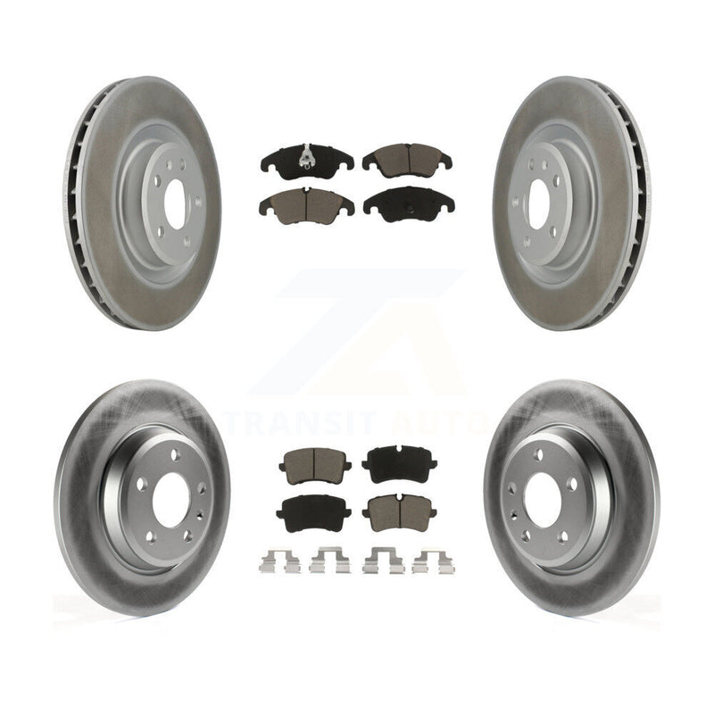 Transit Auto KGC-101050 Disc Brake Kit for 2013 Audi A6 - Front and Rear