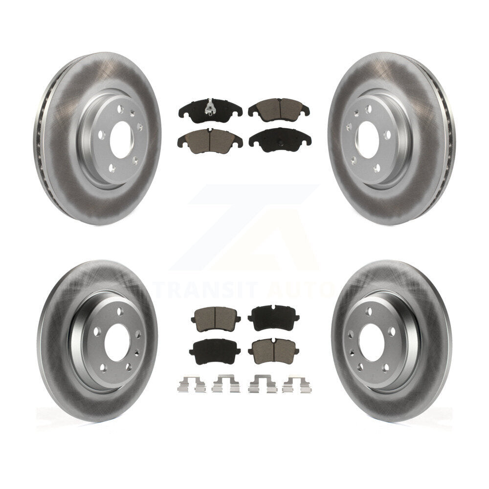 Transit Auto KGC-101051 Disc Brake Kit for 2013 Audi A6 - Front and Rear