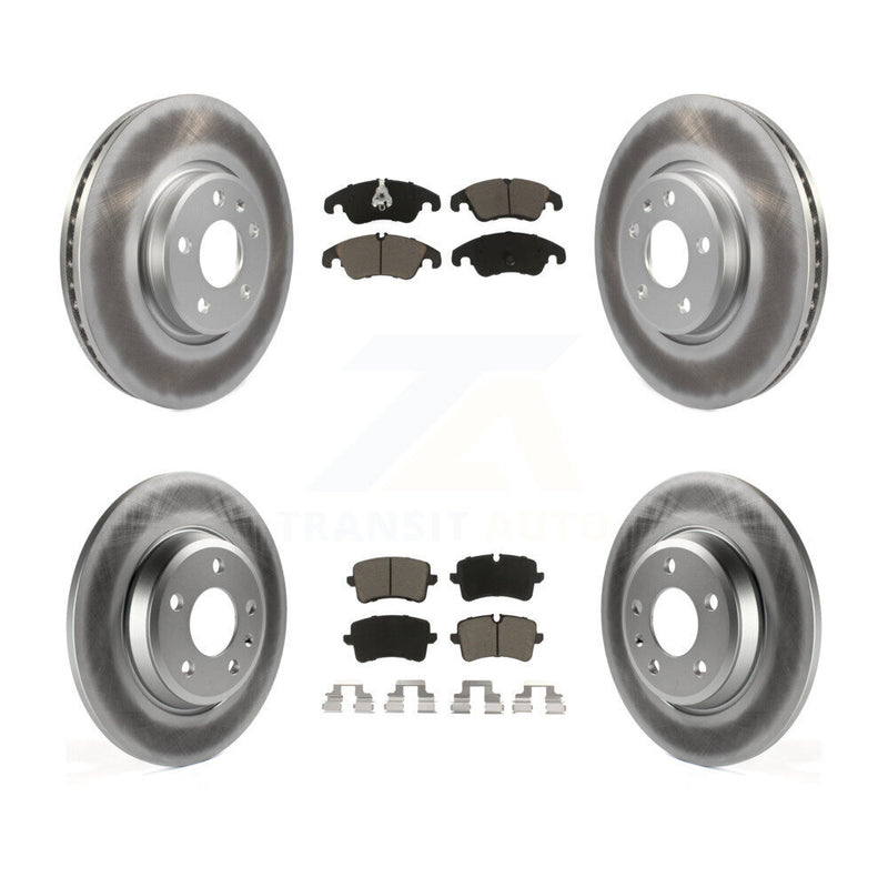 Transit Auto KGC-101051 Disc Brake Kit for 2013 Audi A6 - Front and Rear