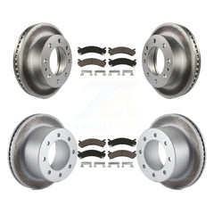 Transit Auto KGC-101052 Disc Brake Kit for 2001-2010 Chevrolet Silverado 3500 Classic, Chevrolet Silverado 3500 HD and More - Front and Rear