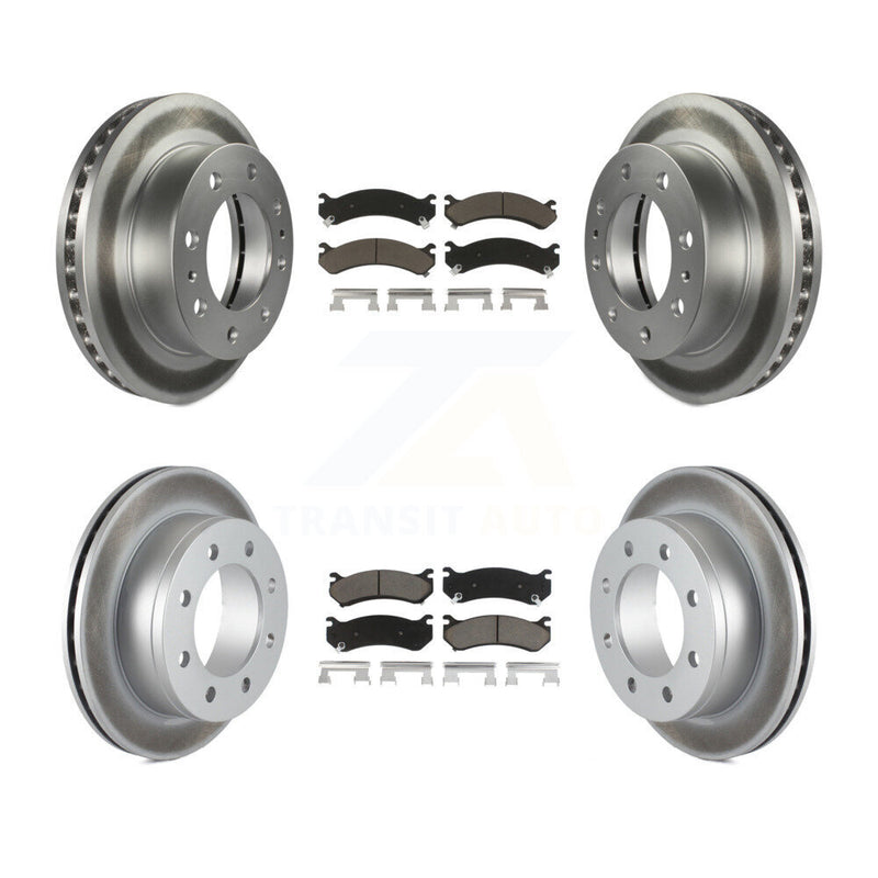 Transit Auto KGC-101053 Disc Brake Kit for 1999-2013 Chevrolet Suburban 2500, GMC Yukon XL 2500 and More - Front and Rear