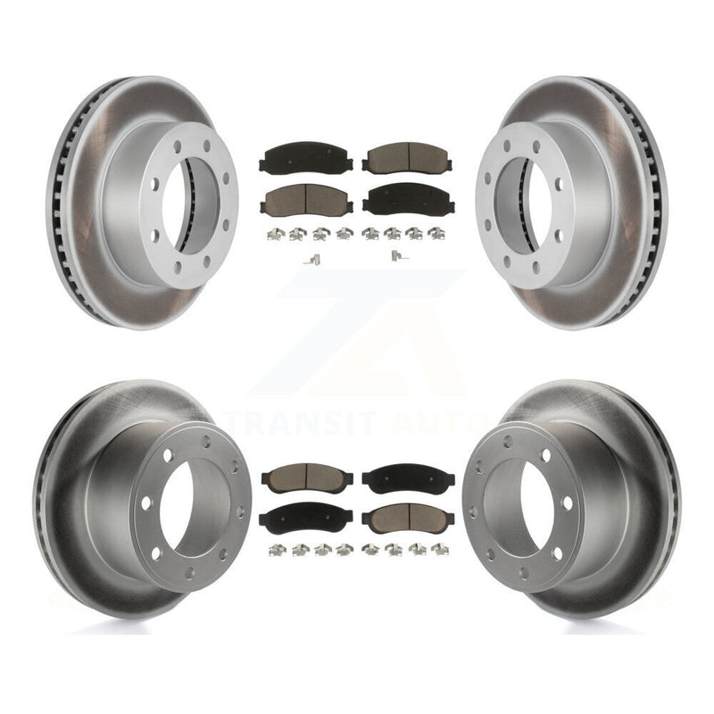 Transit Auto KGC-101054 Disc Brake Kit for 2009-2011 Ford F-250 Super Duty, Ford F-350 Super Duty - Front and Rear
