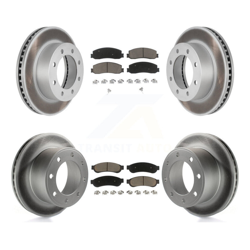 Transit Auto KGC-101055 Disc Brake Kit for 2010-2012 Ford F-250 Super Duty, Ford F-350 Super Duty - Front and Rear