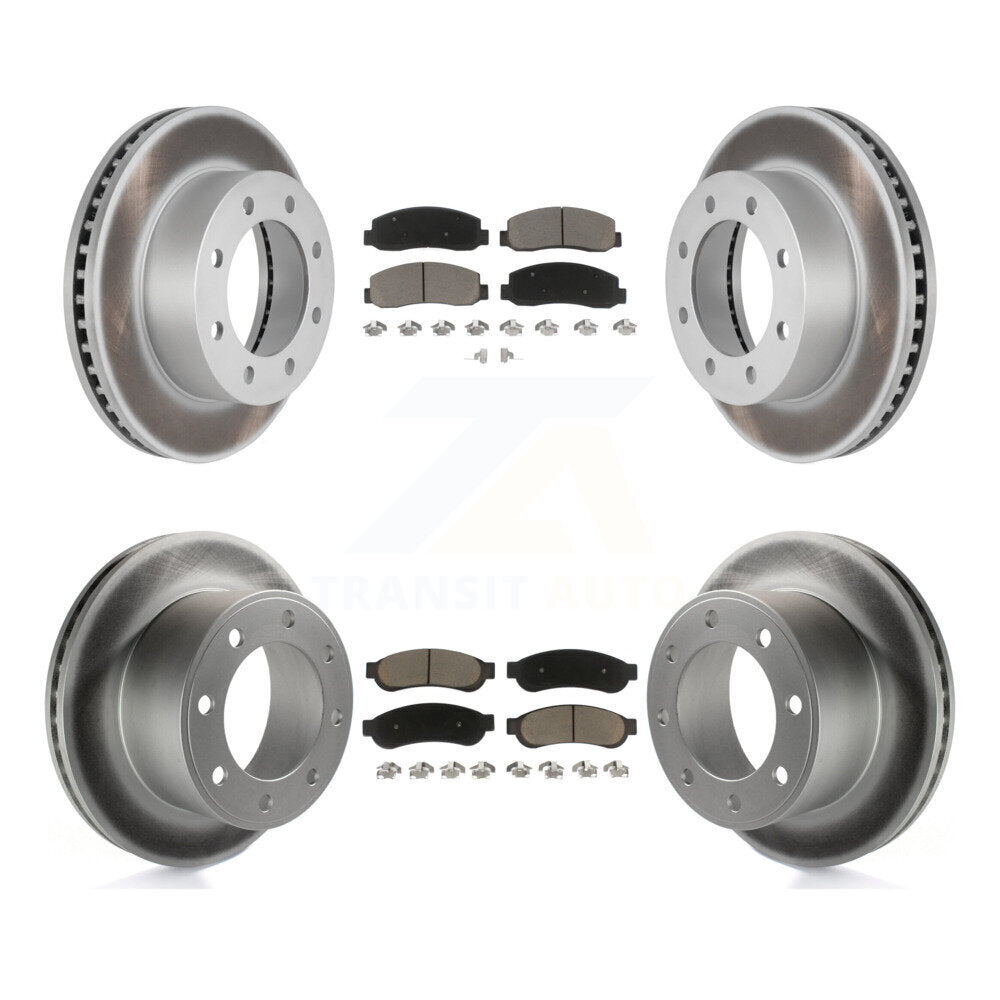 Transit Auto KGC-101056 Disc Brake Kit for 2008-2009 Ford F-250 Super Duty - Front and Rear