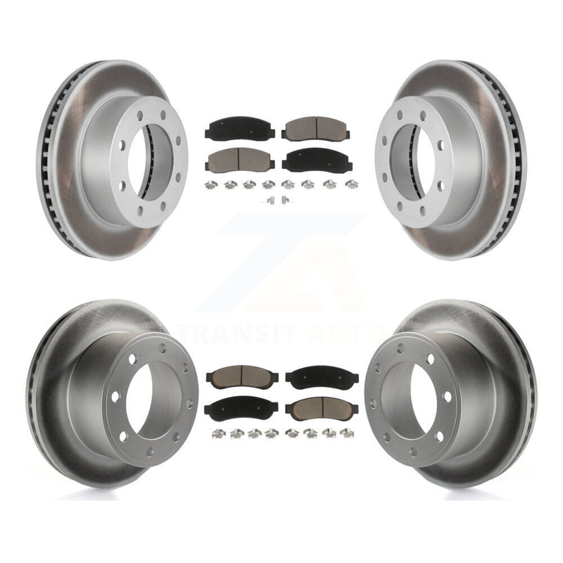 Transit Auto KGC-101056 Disc Brake Kit for 2008-2009 Ford F-250 Super Duty - Front and Rear