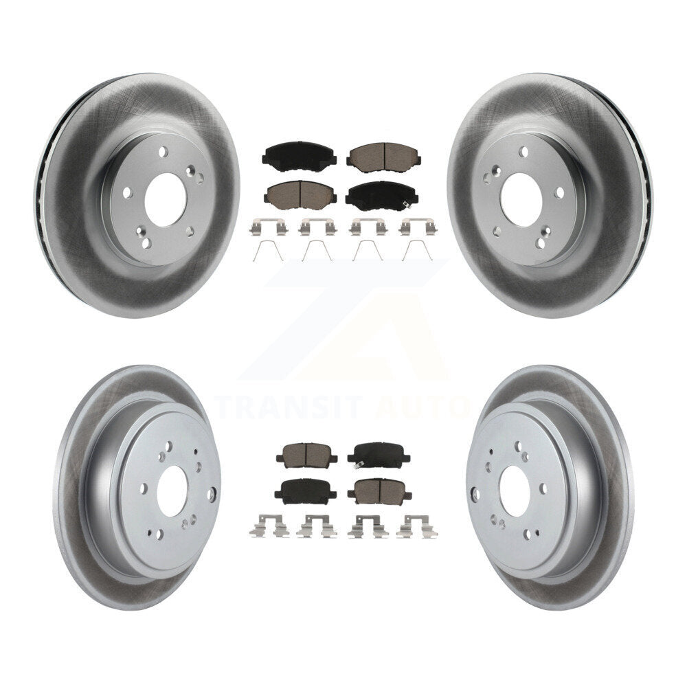 Transit Auto KGC-101058 Disc Brake Kit for 2003-2008 Honda Pilot - Front and Rear