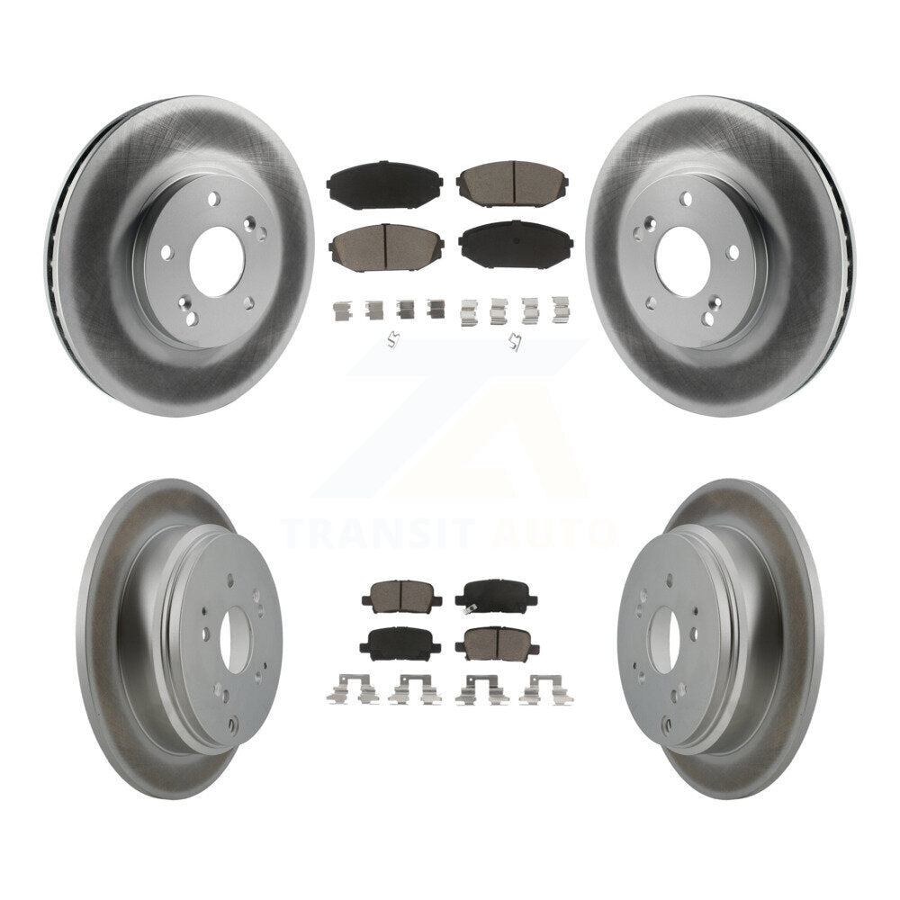 Transit Auto KGC-101059 Disc Brake Kit for 2002-2004 Honda Odyssey - Front and Rear