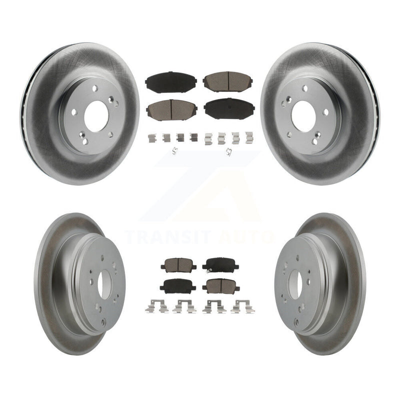 Transit Auto KGC-101059 Disc Brake Kit for 2002-2004 Honda Odyssey - Front and Rear