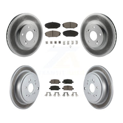 Transit Auto KGC-101060 Disc Brake Kit for 2001-2002 Acura MDX - Front and Rear