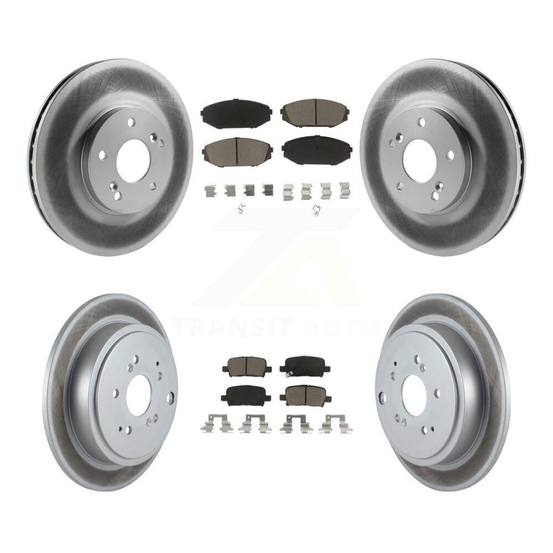 Transit Auto KGC-101060 Disc Brake Kit for 2001-2002 Acura MDX - Front and Rear