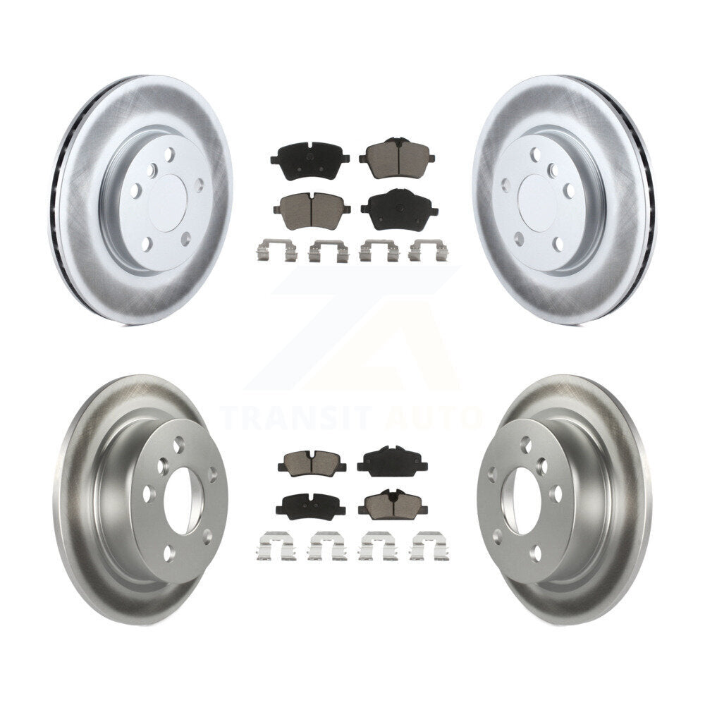 Transit Auto KGC-101063 Disc Brake Kit for 2015-2016 Mini Cooper - Front and Rear