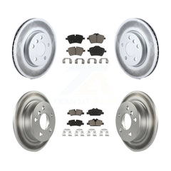 Transit Auto KGC-101063 Disc Brake Kit for 2015-2016 Mini Cooper - Front and Rear