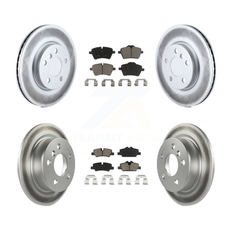 Transit Auto KGC-101063 Disc Brake Kit for 2015-2016 Mini Cooper - Front and Rear