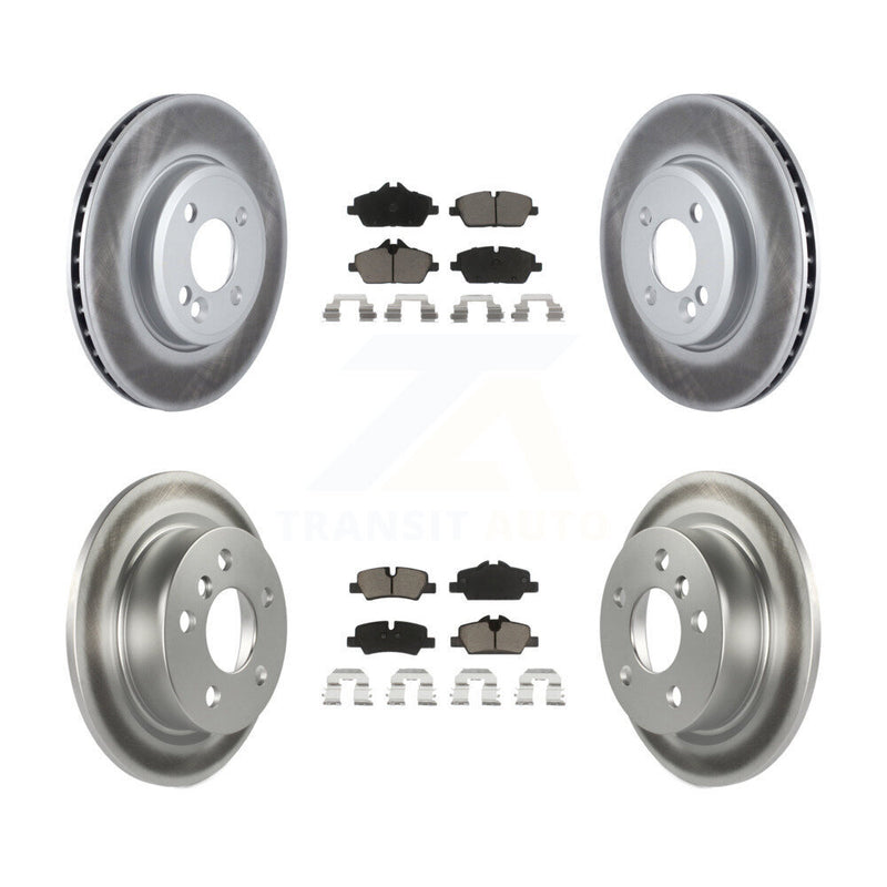 Transit Auto KGC-101065 Disc Brake Kit for 2015 Mini Cooper - Front and Rear