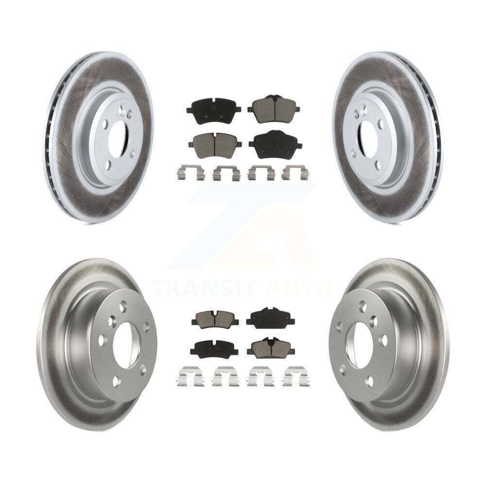 Transit Auto KGC-101066 Disc Brake Kit for 2015 Mini Cooper - Front and Rear
