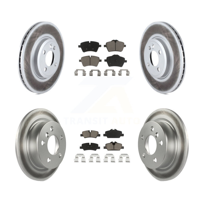 Transit Auto KGC-101066 Disc Brake Kit for 2015 Mini Cooper - Front and Rear