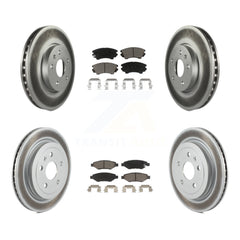 Transit Auto KGC-101077 Disc Brake Kit for 2010-2015 Chevrolet Camaro - Front and Rear