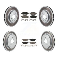 Transit Auto KGC-101078 Disc Brake Kit for 2008-2014 Cadillac CTS - Front and Rear