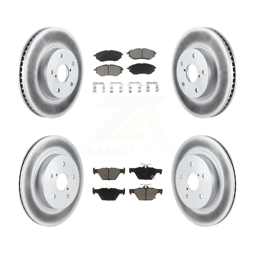 Transit Auto KGC-101086 Disc Brake Kit for 2015 Subaru Legacy - Front and Rear