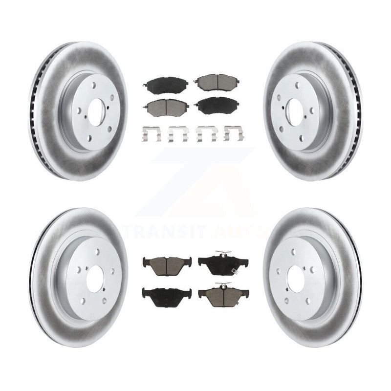 Transit Auto KGC-101086 Disc Brake Kit for 2015 Subaru Legacy - Front and Rear