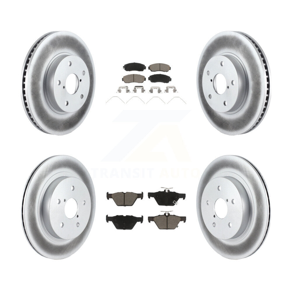 Transit Auto KGC-101087 Disc Brake Kit for 2016-2019 Subaru Legacy - Front and Rear