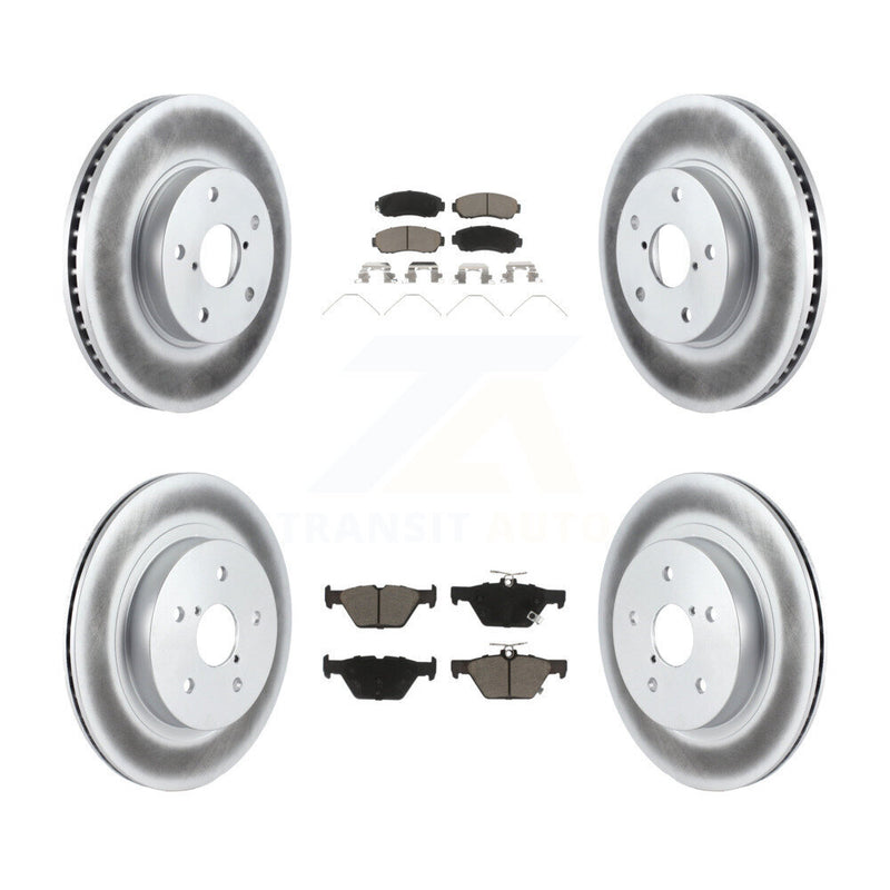 Transit Auto KGC-101087 Disc Brake Kit for 2016-2019 Subaru Legacy - Front and Rear