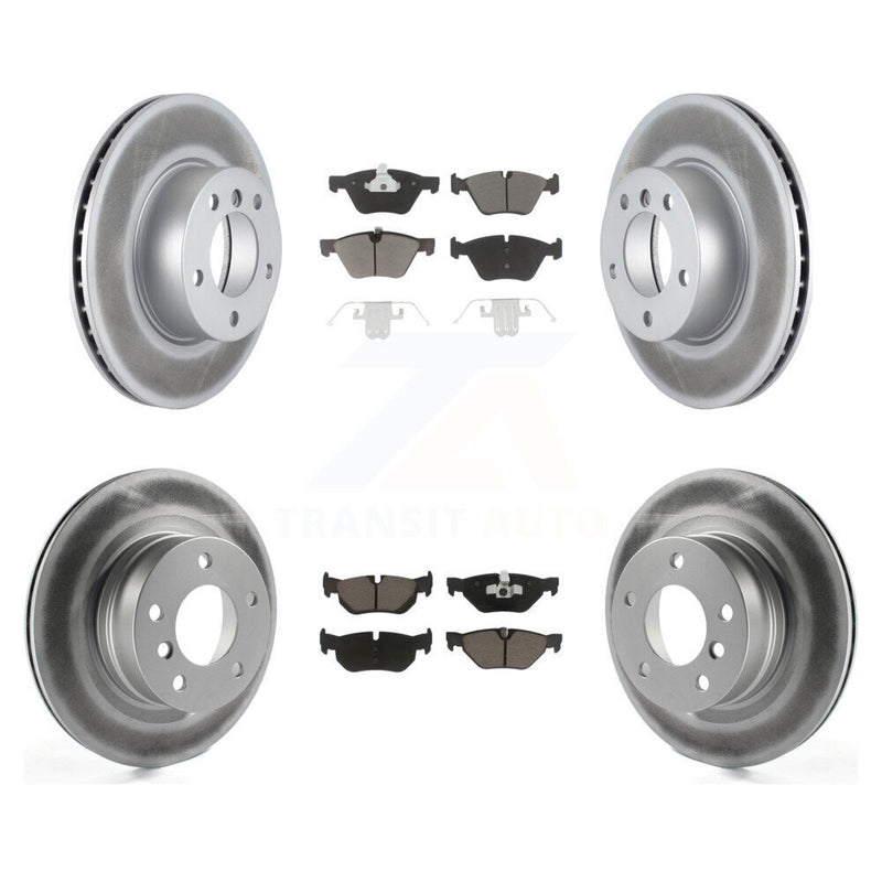 Transit Auto KGC-101089 Disc Brake Kit for 2008-2013 BMW 128i - Front and Rear