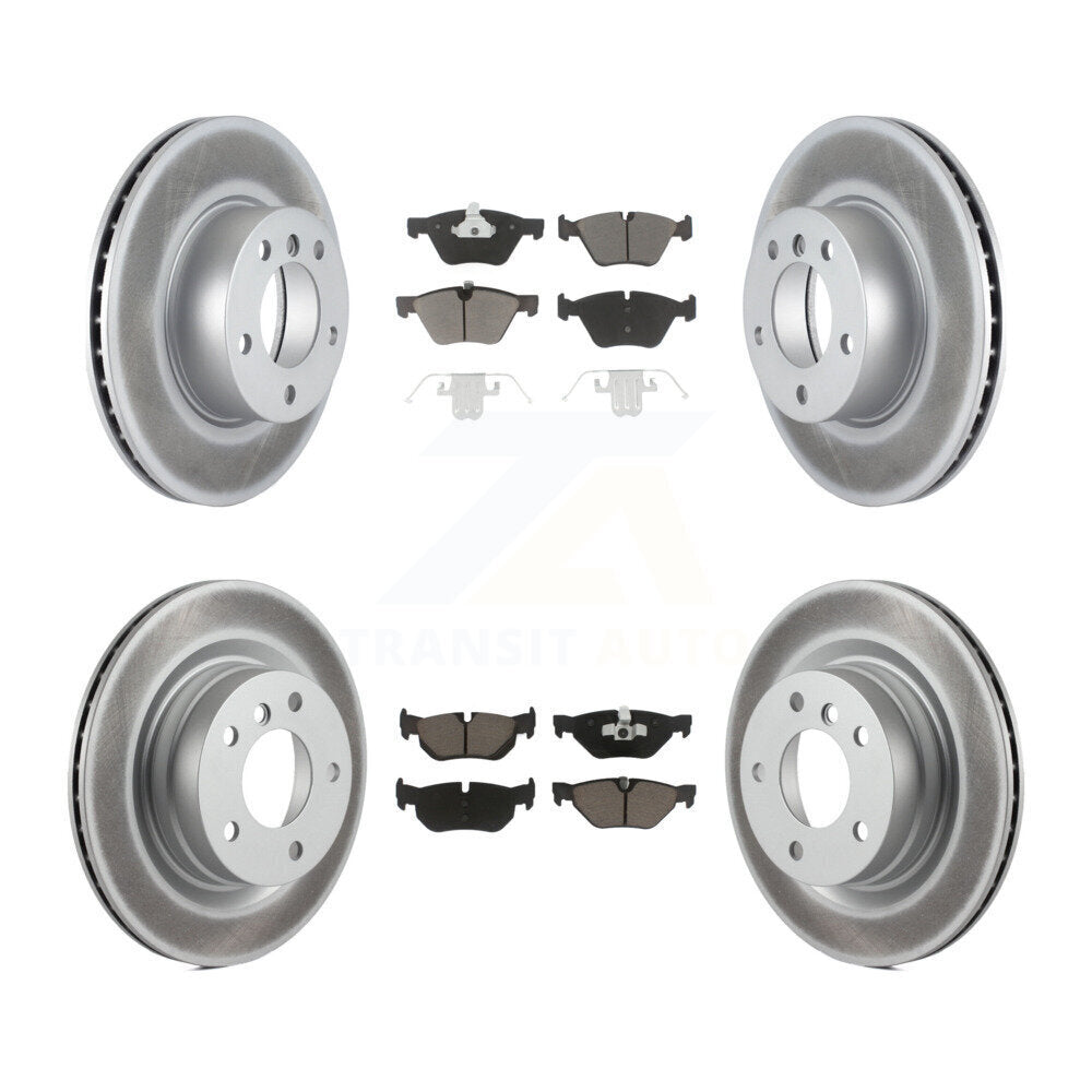 Transit Auto KGC-101090 Disc Brake Kit for 2006-2007 BMW 328i, BMW 323i, BMW 325i - Front and Rear