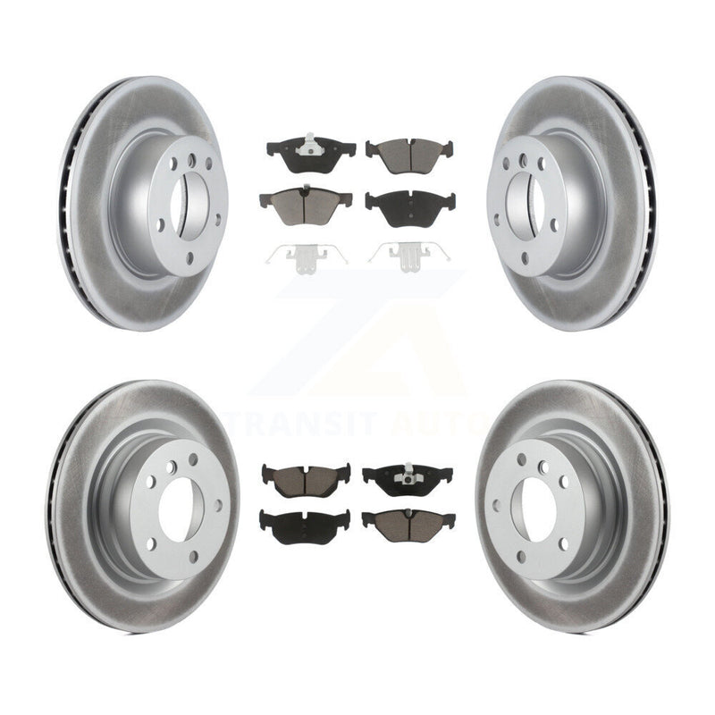 Transit Auto KGC-101090 Disc Brake Kit for 2006-2007 BMW 328i, BMW 323i, BMW 325i - Front and Rear