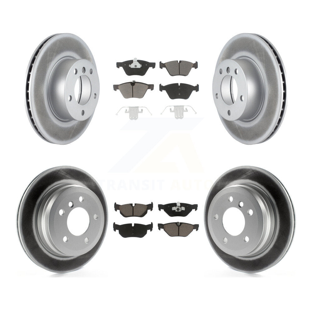Transit Auto KGC-101091 Disc Brake Kit for 2006-2007 BMW 328i, BMW 328xi, BMW 325xi - Front and Rear