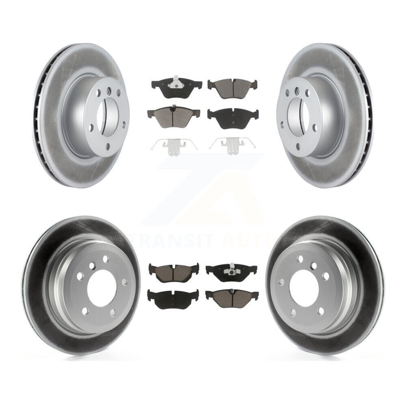Transit Auto KGC-101091 Disc Brake Kit for 2006-2007 BMW 328i, BMW 328xi, BMW 325xi - Front and Rear