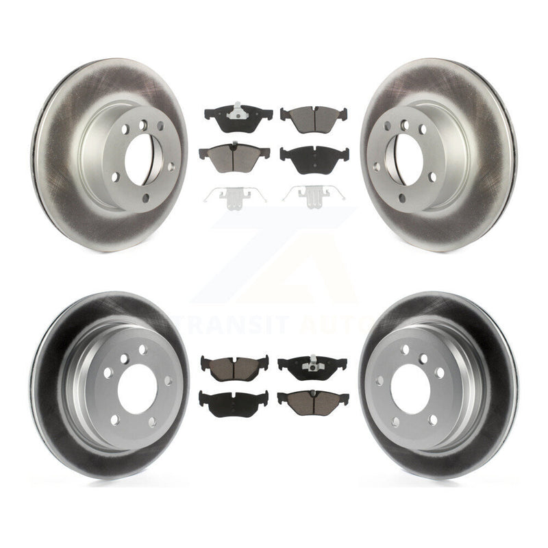 Transit Auto KGC-101093 Disc Brake Kit for 2007-2008 BMW 328xi - Front and Rear