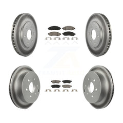 Transit Auto KGC-101095 Disc Brake Kit for 2005-2019 Suzuki Equator, Nissan Frontier - Front and Rear