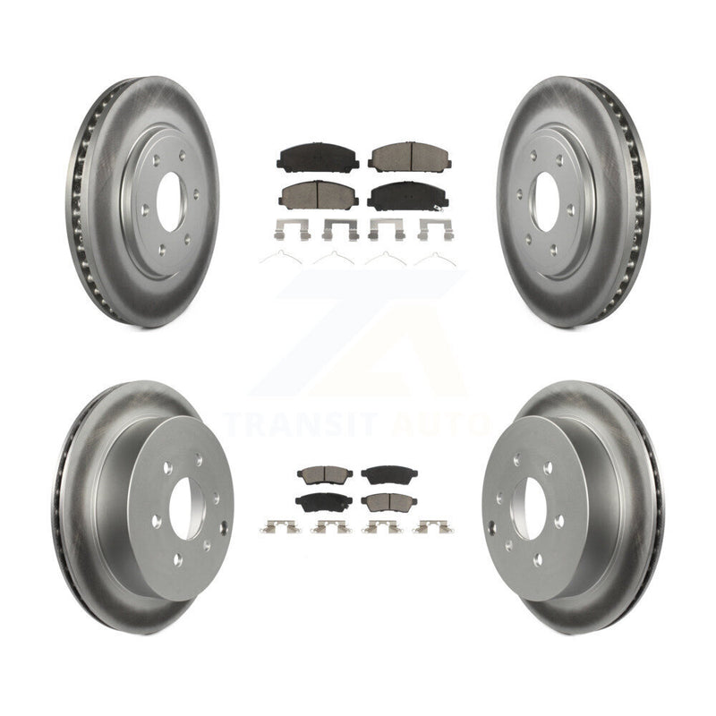 Transit Auto KGC-101096 Disc Brake Kit for 2011-2012 Suzuki Equator - Front and Rear