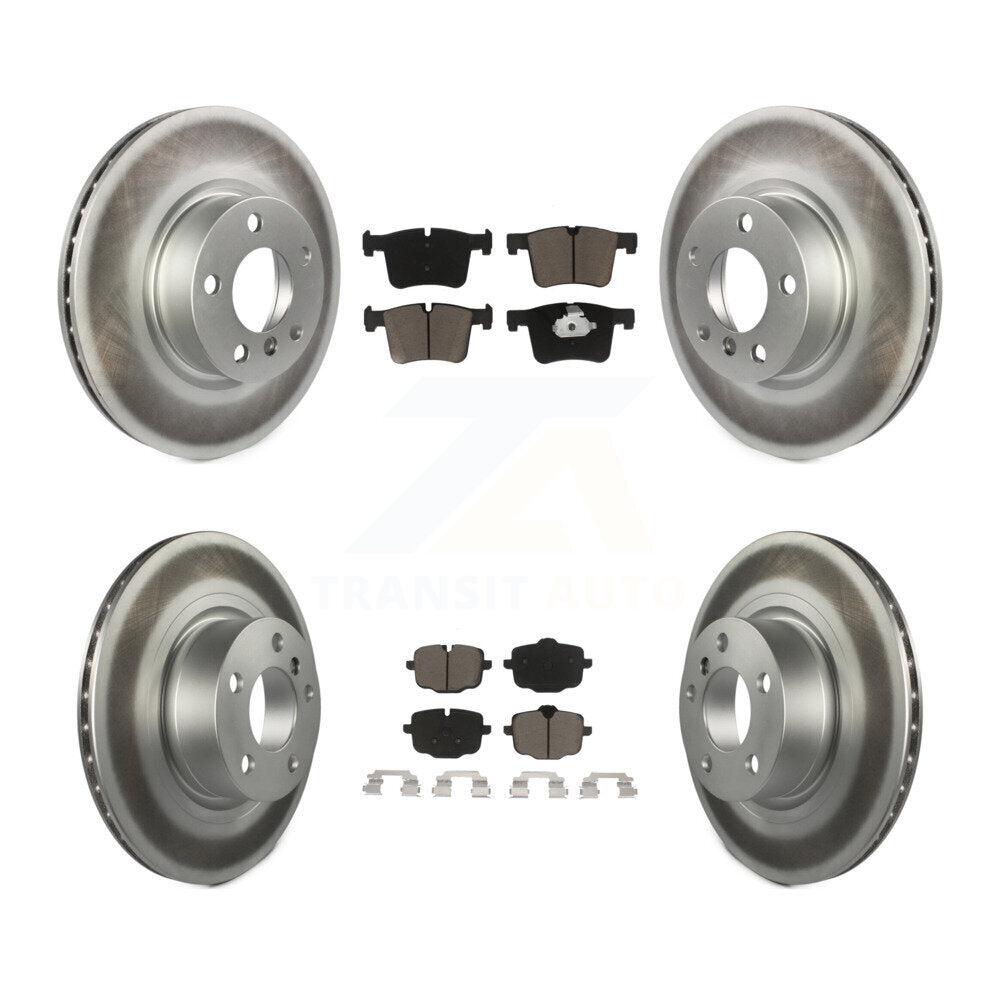 Transit Auto KGC-101097 Disc Brake Kit for 2012 BMW X3 - Front and Rear