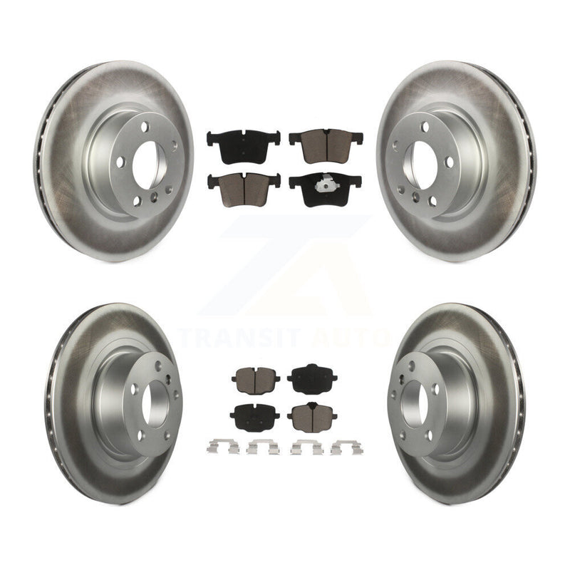 Transit Auto KGC-101097 Disc Brake Kit for 2012 BMW X3 - Front and Rear