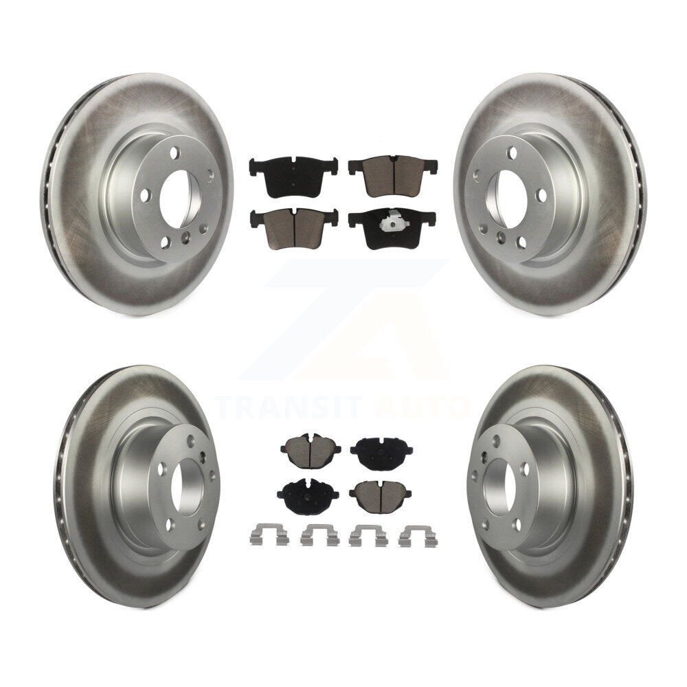 Transit Auto KGC-101098 Disc Brake Kit for 2011-2018 BMW X4, BMW X3 - Front and Rear