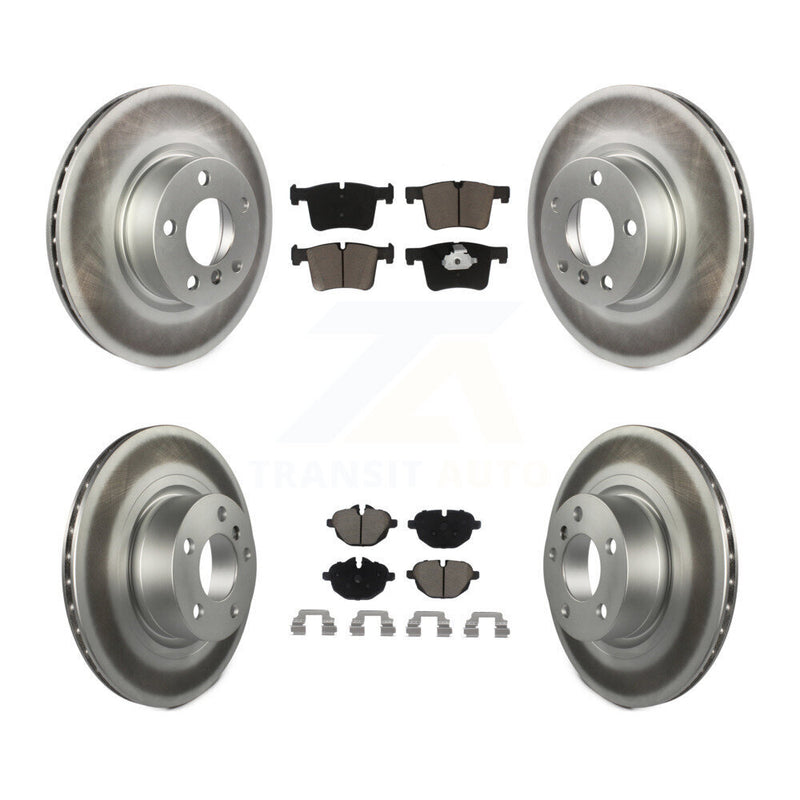 Transit Auto KGC-101098 Disc Brake Kit for 2011-2018 BMW X4, BMW X3 - Front and Rear