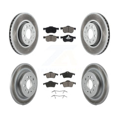 Transit Auto KGC-101099 Disc Brake Kit for 1999-2009 Volvo S60, Volvo S80 and More - Front and Rear
